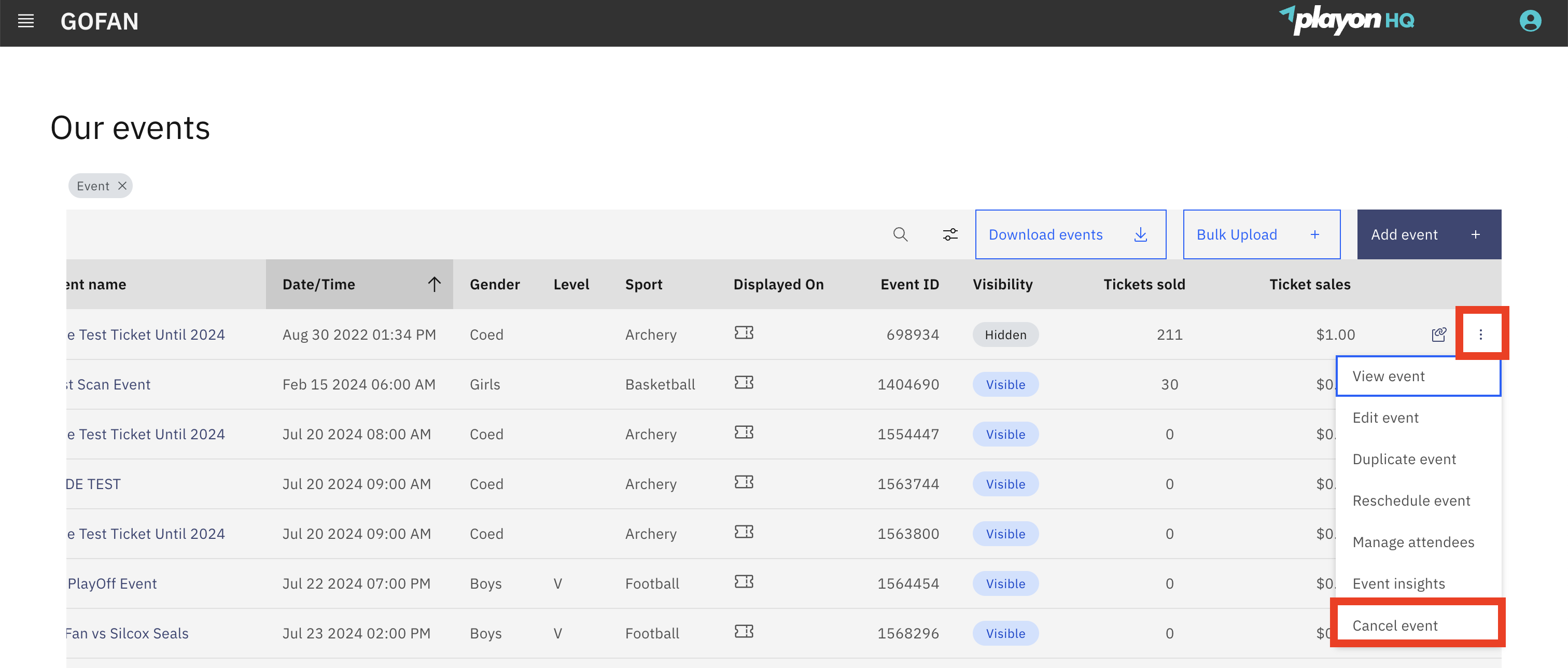 How to Reschedule, Cancel, or Delete an Event