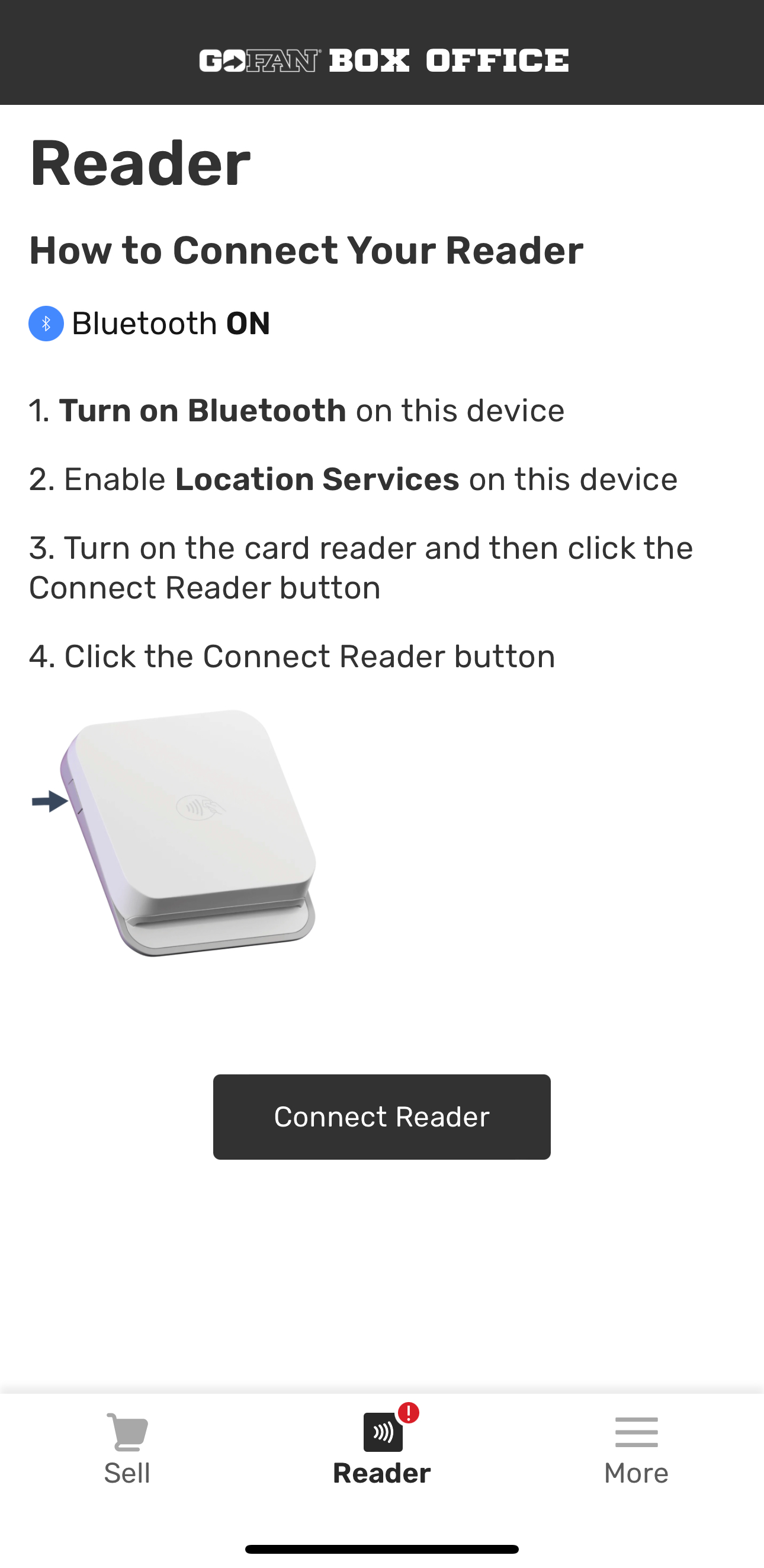 How to Set Up Box Office Kits (iPads & Card Readers)
